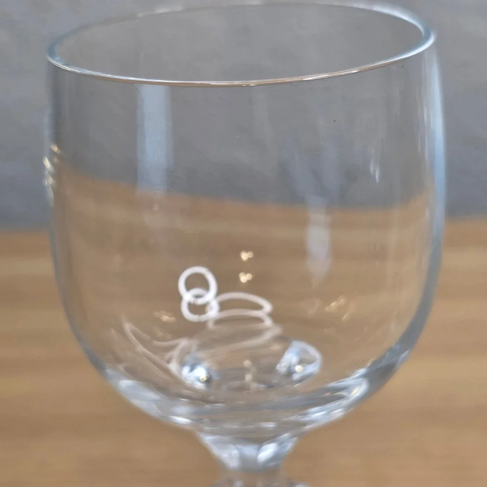 Vintage Import Assoc. Claudia Bohemia Crystal Cordial Aperitif Glasses Set of 4